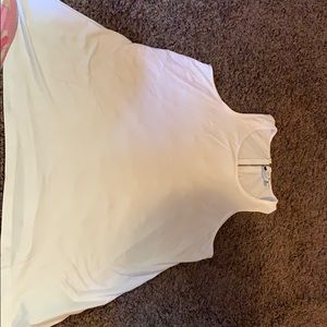 Zipper back tank from cotton on